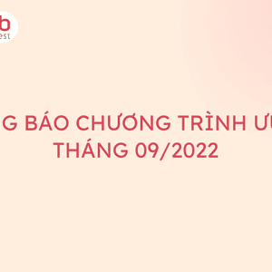 THÔNG BÁO CHƯƠNG TRÌNH ƯU ĐÃI THÁNG 9/2022