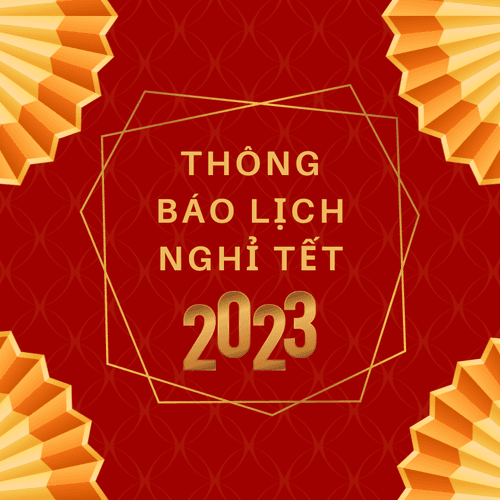 Thông báo nghỉ tết