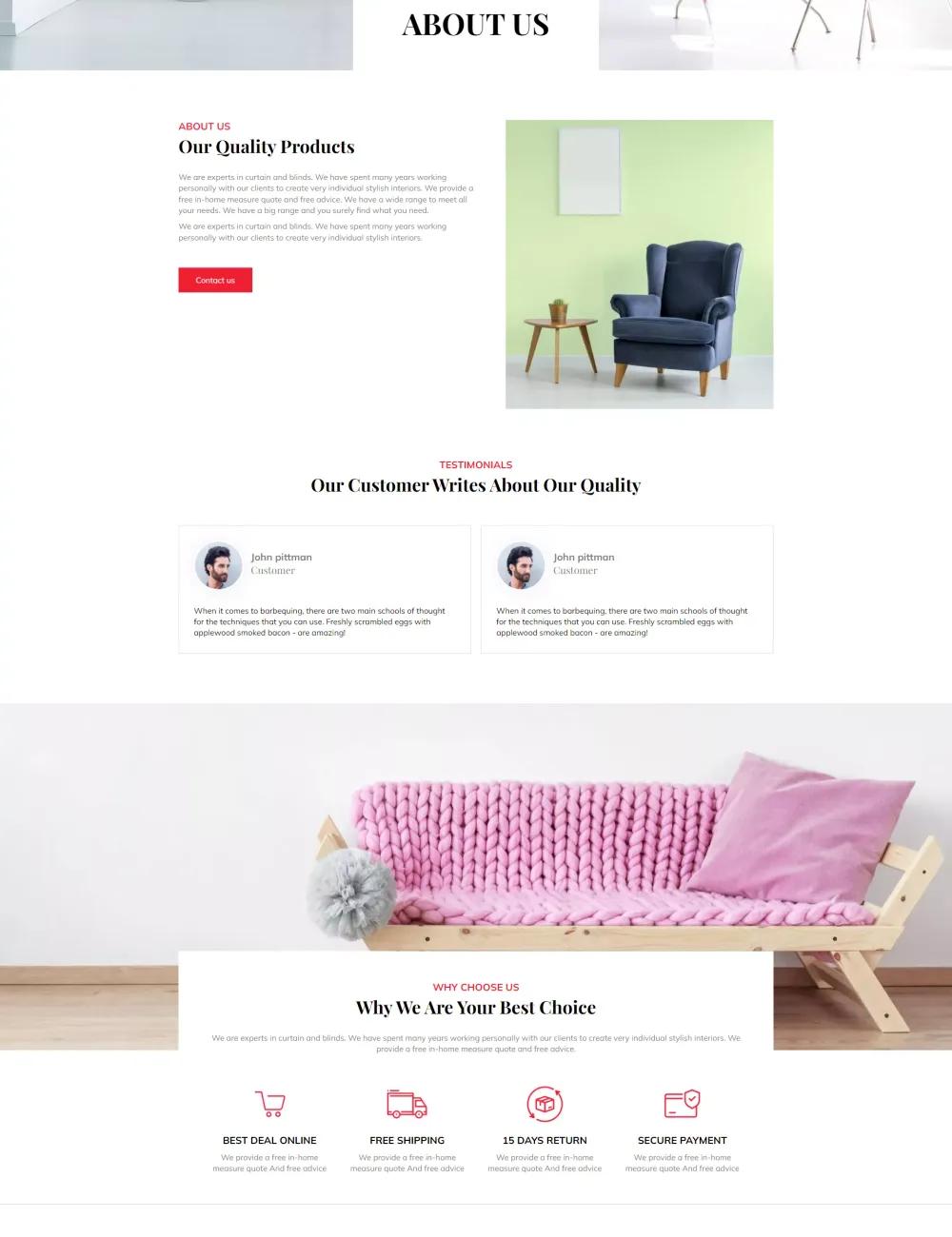 Furniture Shop