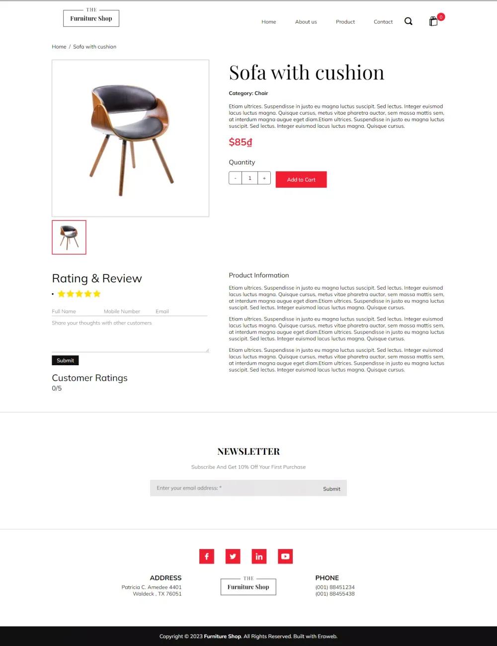 Furniture Shop