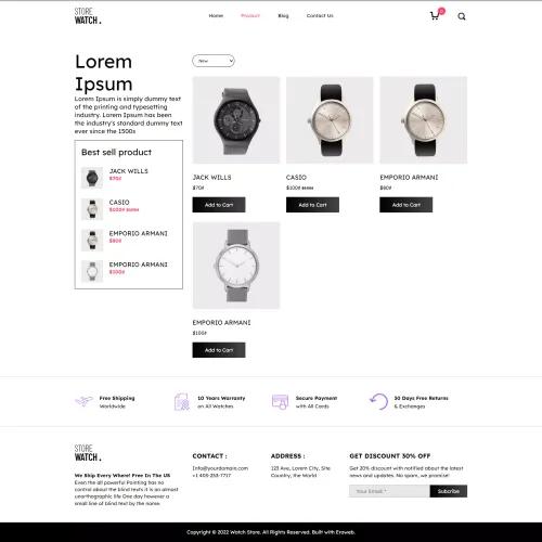 Watch Store